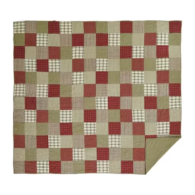 VHC Brands Cottage Path Reversible Quilt