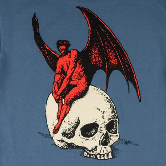 Welcome Skateboards - NEPHILIM TEE- INDIGO