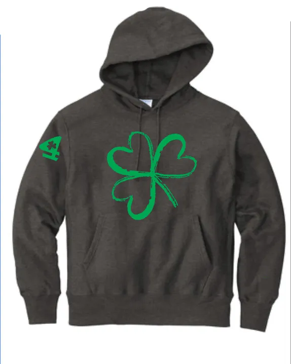 WHIMSICAL SHAMROCK HEAVYWEIGHT HOODIE