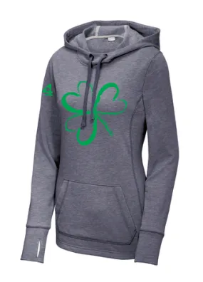 WHIMSICAL SHAMROCK WOMEN'S TRIBLEND HOODIE (Front Only)