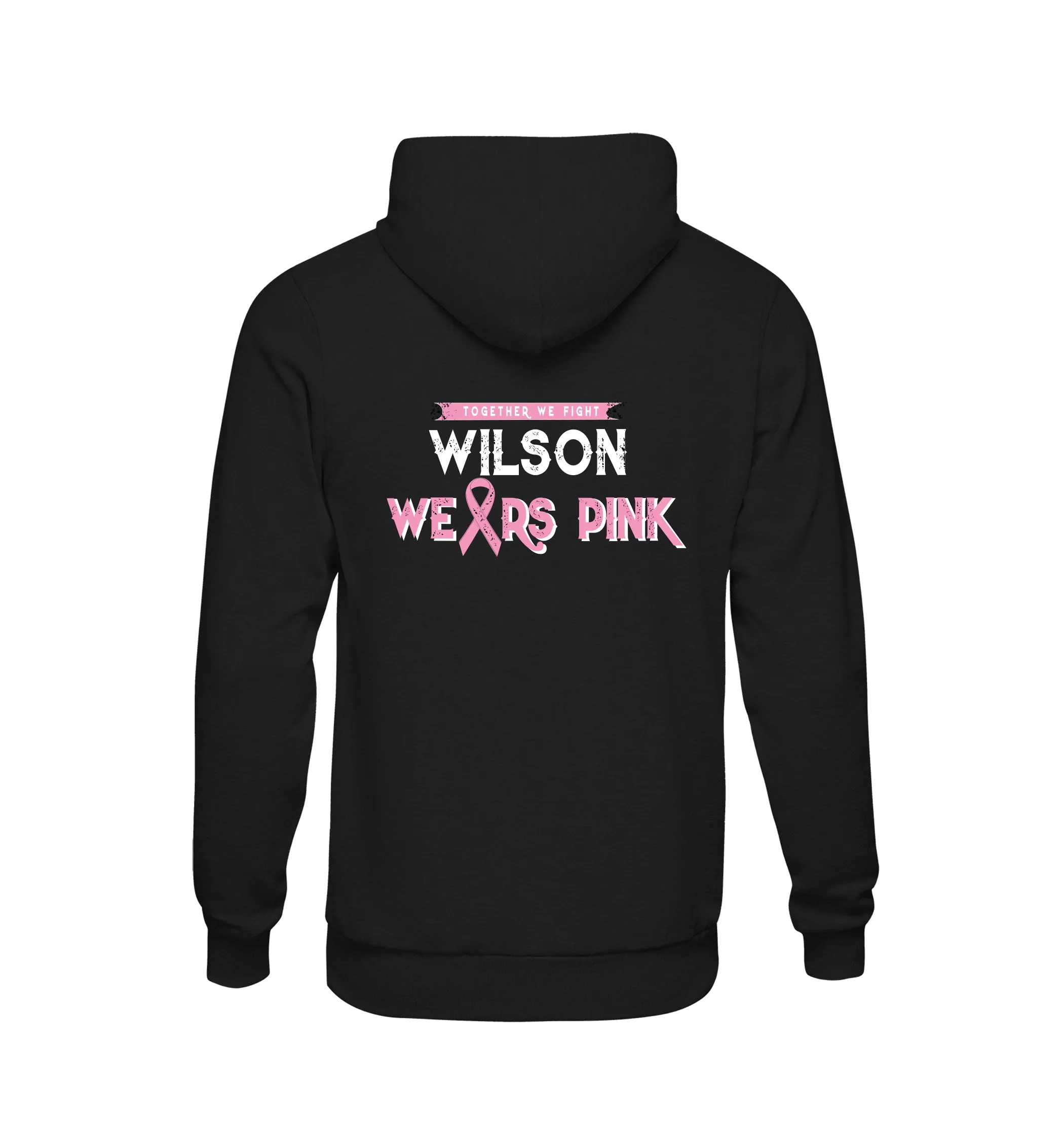 Wilson Elementary School Breast Cancer Awareness Hoodie