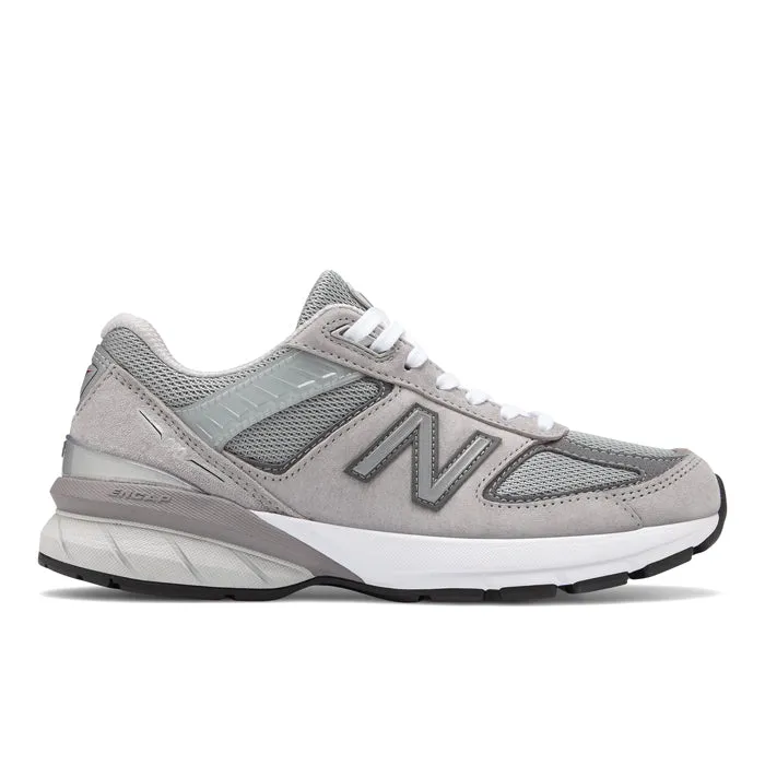 Womens New Balance 990v5 Grey With Castlerock