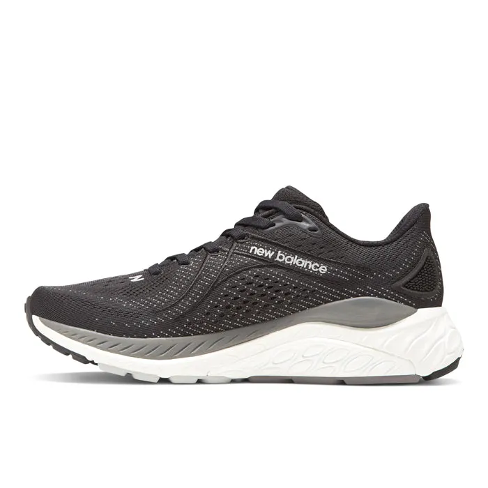 Womens New Balance Fresh Foam 860 V13 in Black/White/Castlerock