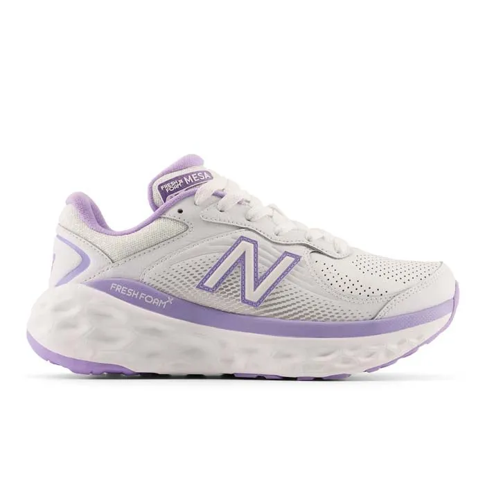 Womens New Balance Fresh Foam W840V1 in White/Lilac Glo/White