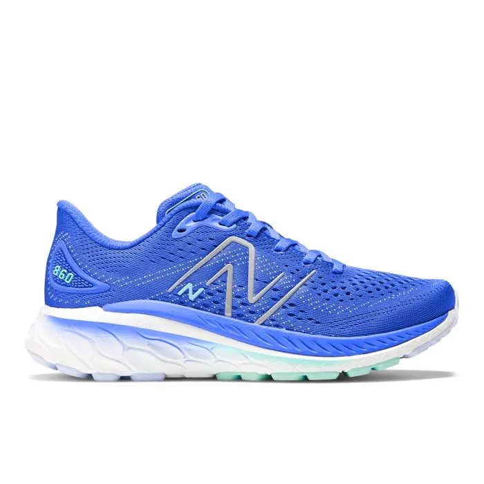 Womens New Balance Fresh Foam X 860v13 in Bright Lapis With Bright Mint And Starlight