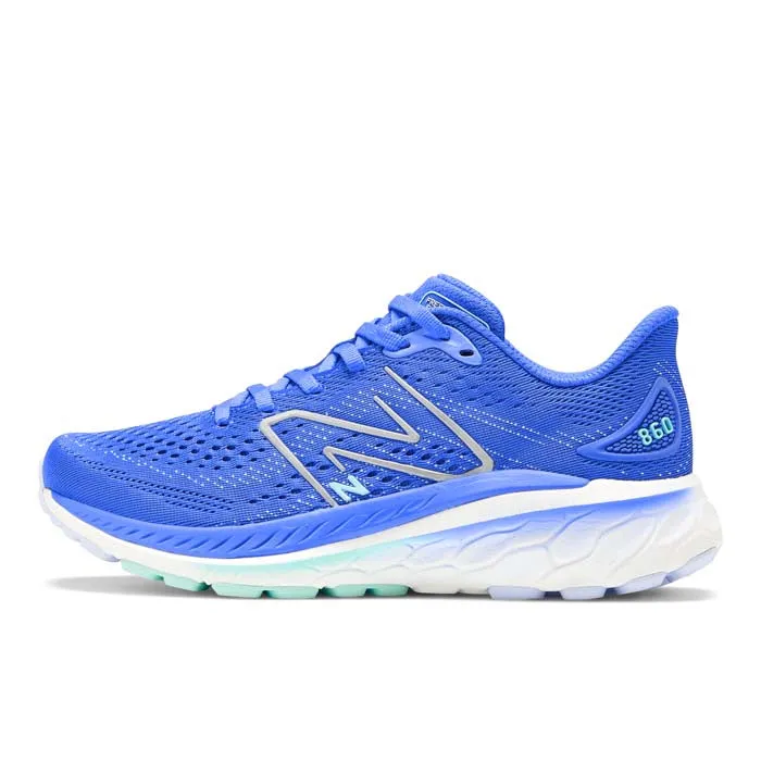 Womens New Balance Fresh Foam X 860v13 in Bright Lapis With Bright Mint And Starlight