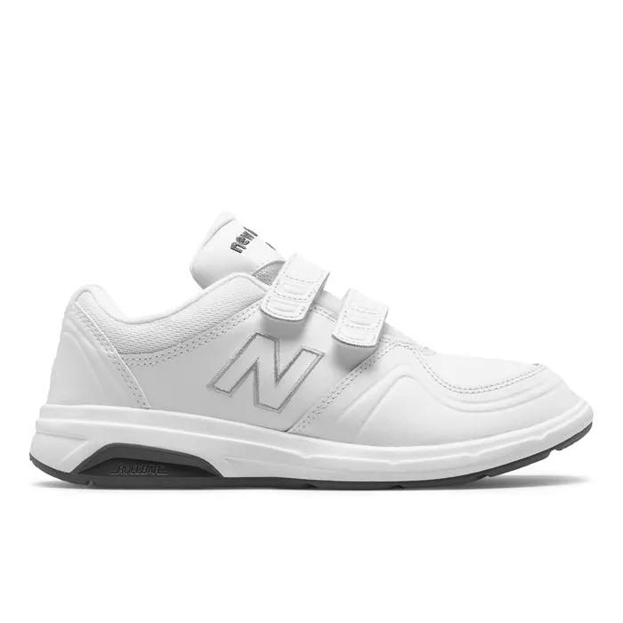 Womens New Balance Hook and Loop 813 White