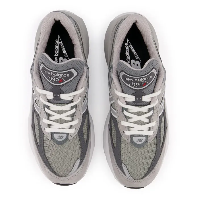 Womens New Balance Made in USA 990v6 in Grey/Grey