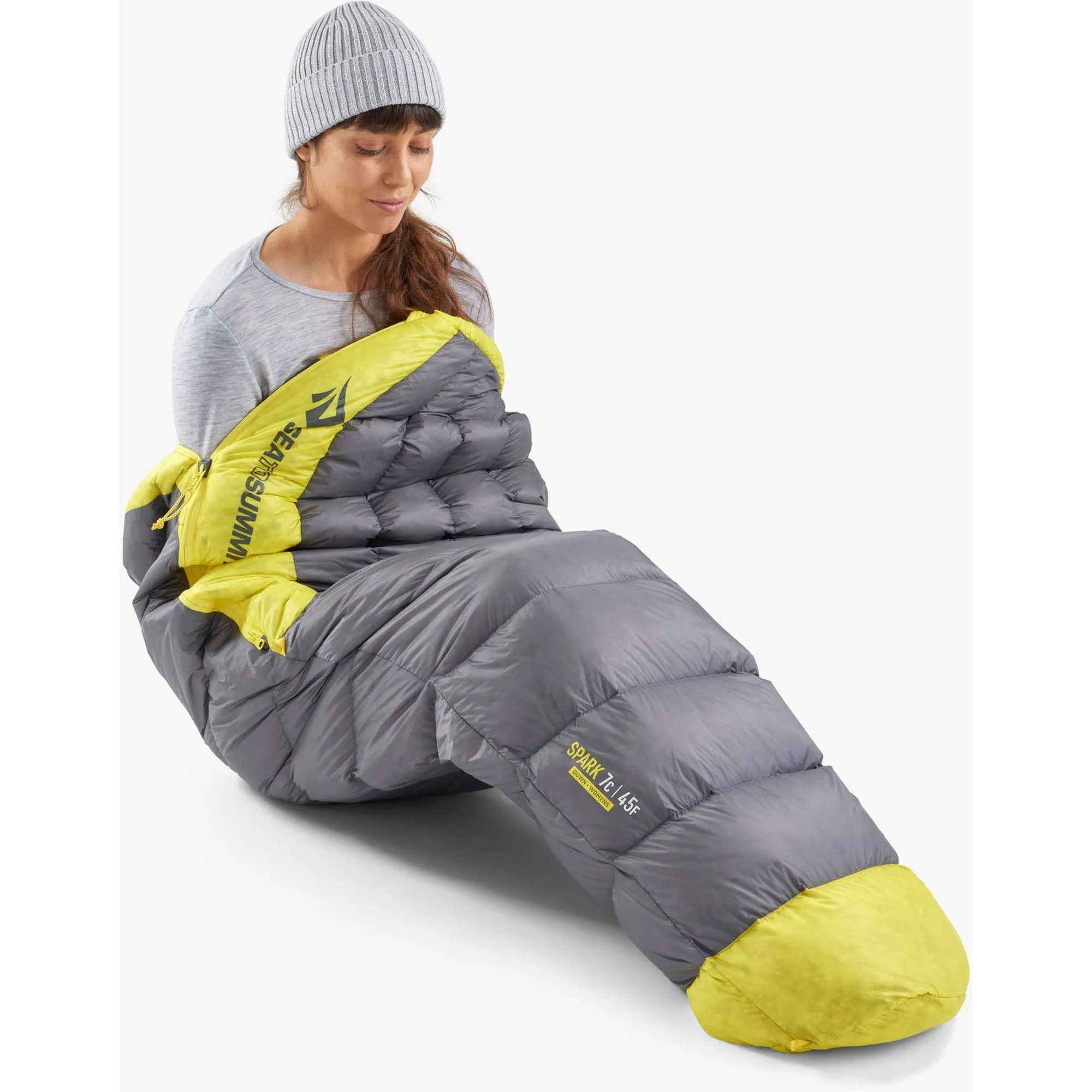 Womens Spark 7C/45F Down Sleeping Bag - Regular