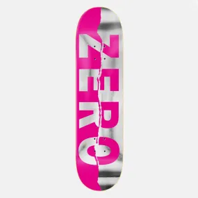 Zero Skateboards - 8.25 Ripped Army Skateboard Deck - Pink / Foil